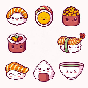 Sushi kawaii